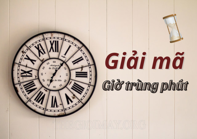 Giờ trùng phút